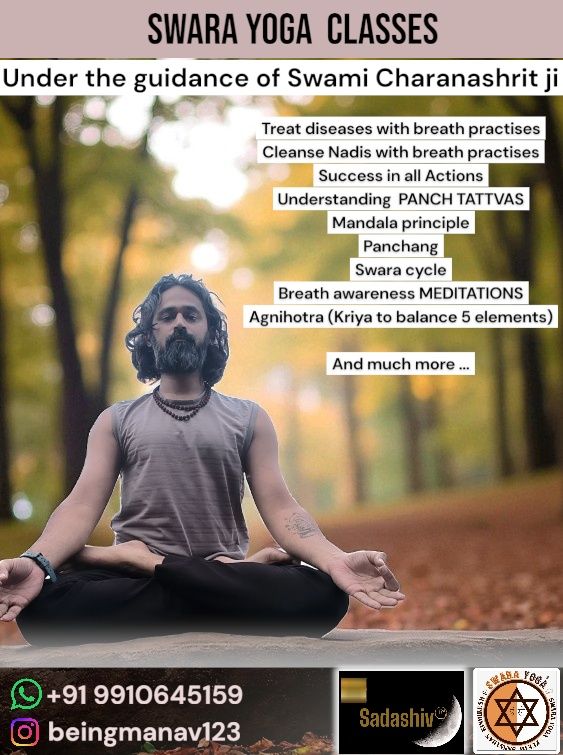 Event image for SWARA YOGA (Science Of BRAIN BREATHING)